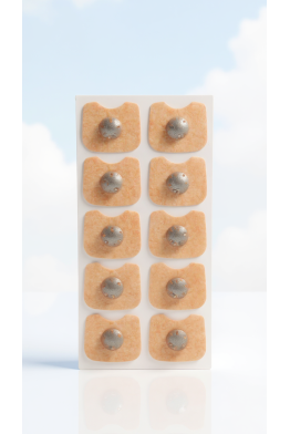 Refil Adesivo Magnético Bege - 15 Pares De Adesivos